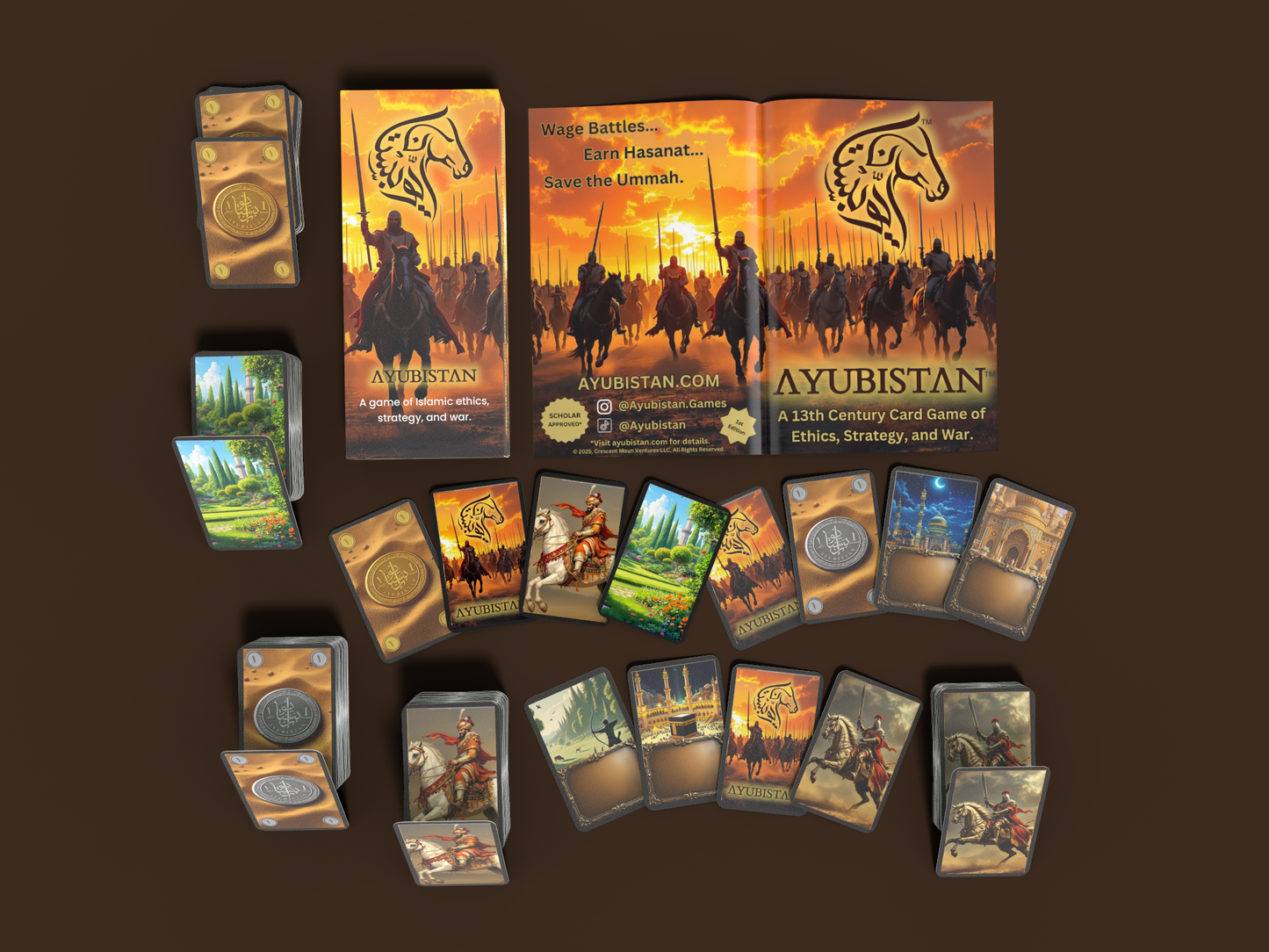 Ayubistan: A 13th Century Card Game of Ethics, Strategy, and War