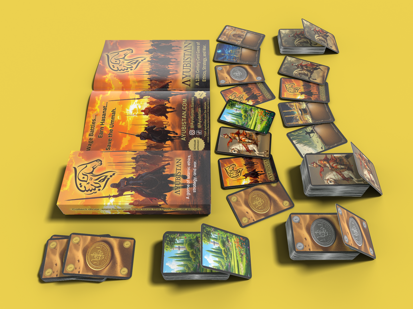 Ayubistan: A 13th Century Card Game of Ethics, Strategy, and War